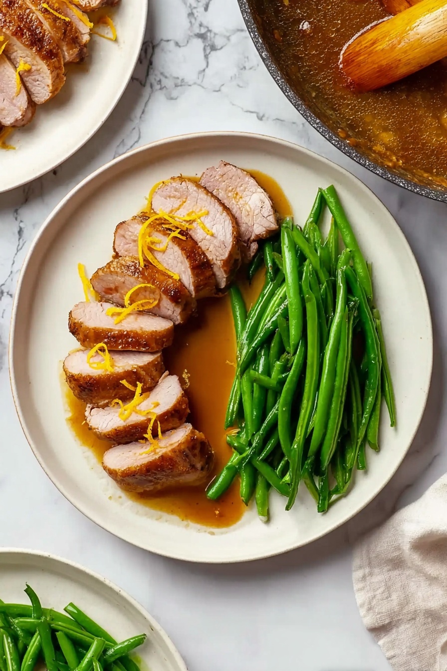 Duck à l'Orange - Serving Suggestion