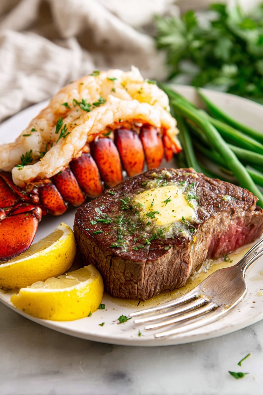 surf and turf - Serving Suggestion