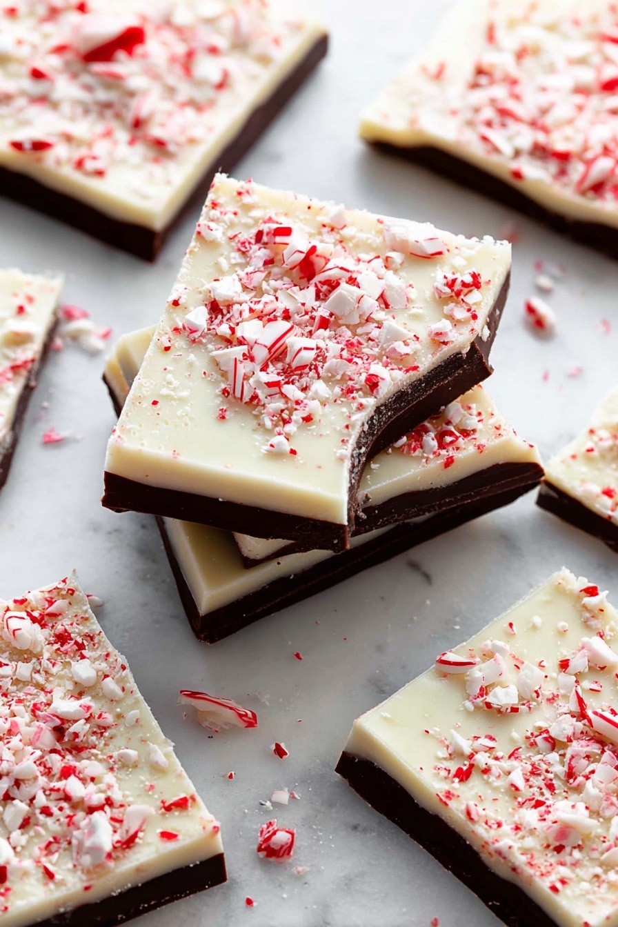 peppermint white chocolate - Serving Suggestion