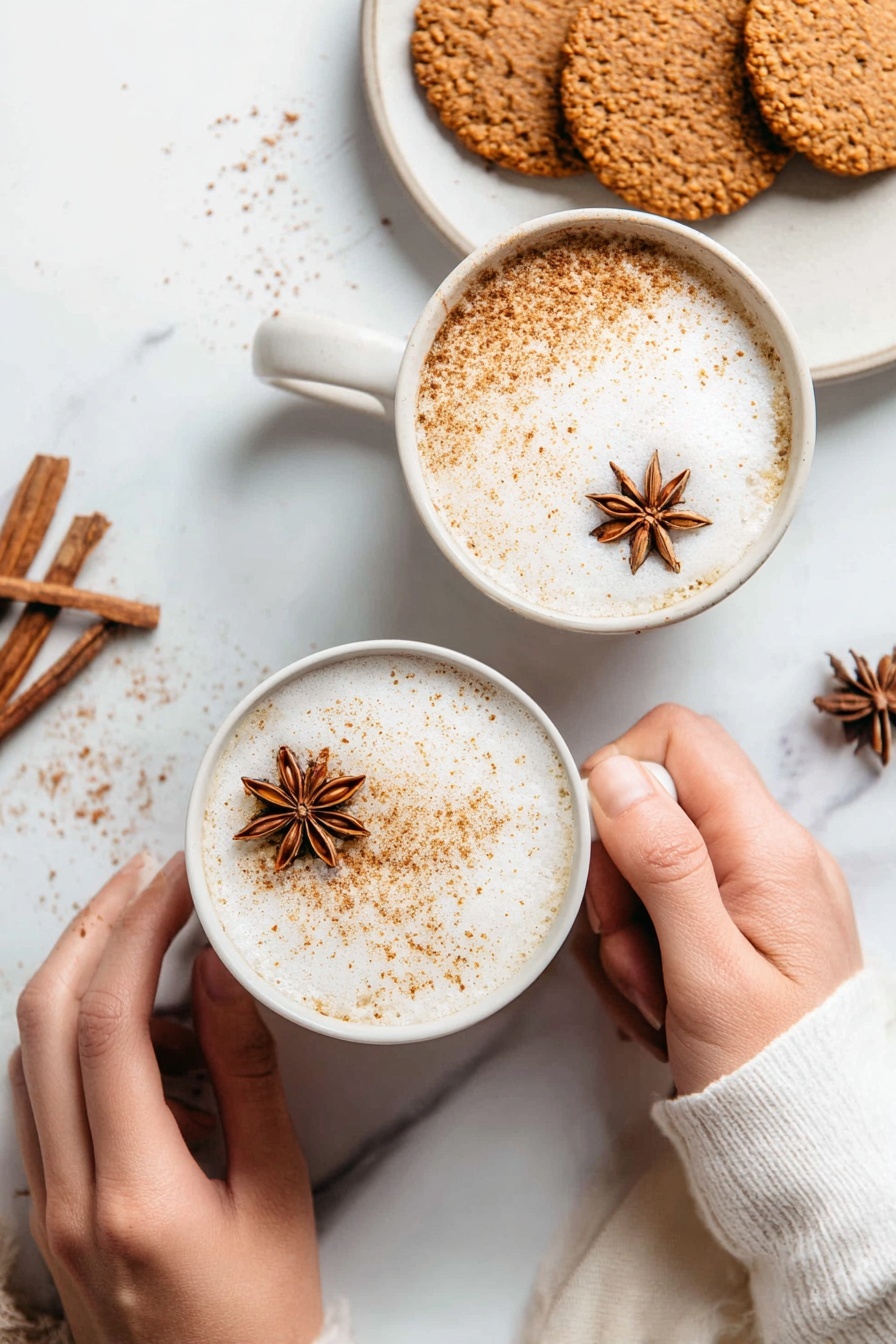 chai latte - Serving Suggestion